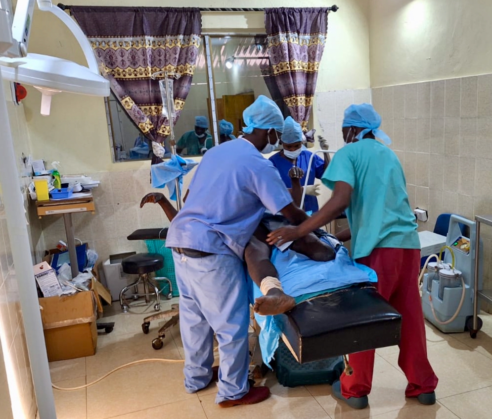 Operatiekamer City Garden Clinic Makeni